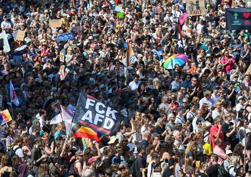 В Германии прошли демонстрации против правого экстремизма