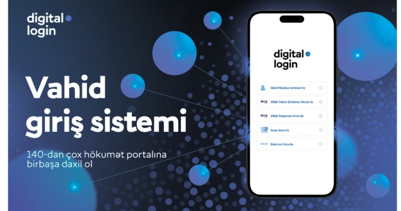 Azərbaycanda “digital.login” platformasının yeni versiyası istifadəyə verilib