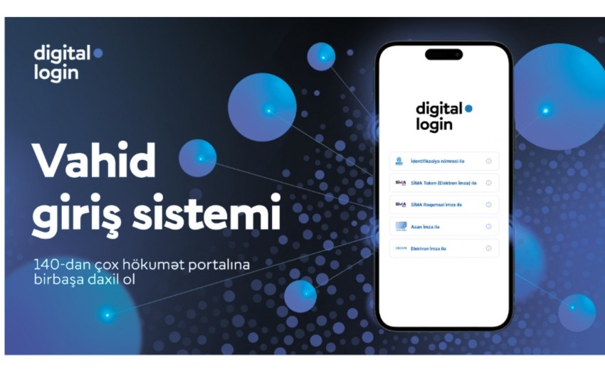 Azərbaycanda “digital.login” platformasının yeni versiyası istifadəyə verilib