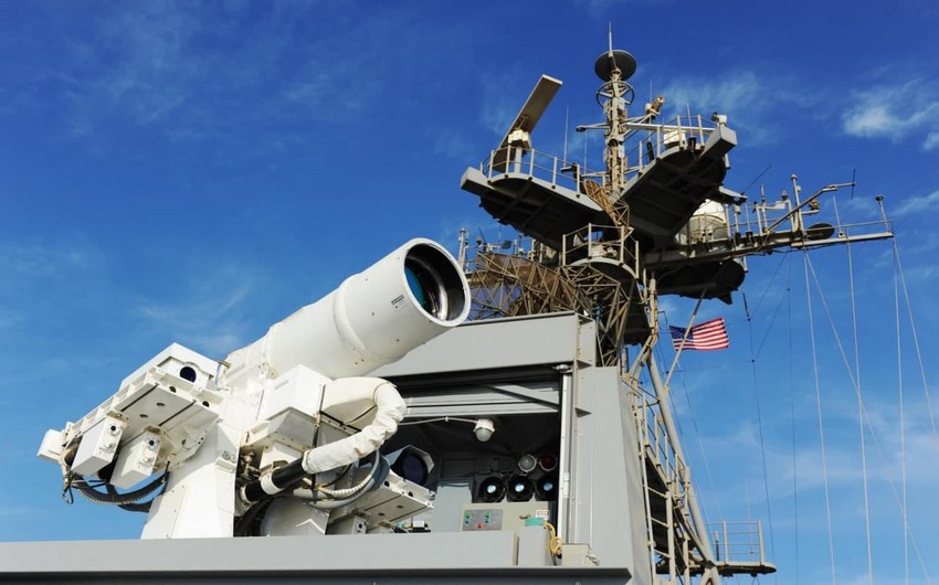 ABŞ-ın Hərbi Dəniz Qüvvələri lazer silahlarını sınaqdan keçirib