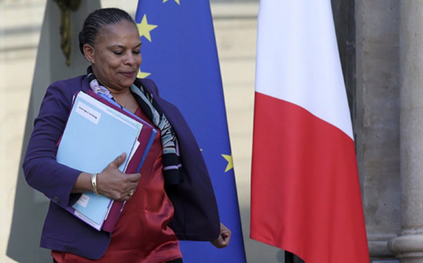 French Justice Minister Christine Taubira resigns