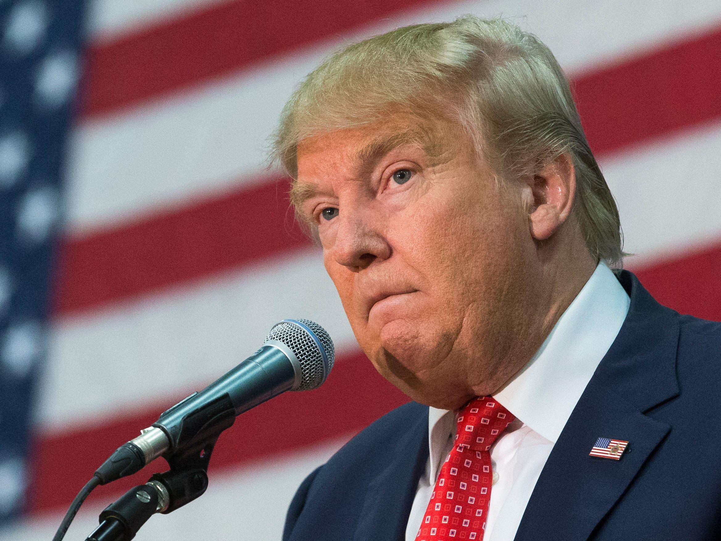 Trump says why he's not wearing a mask