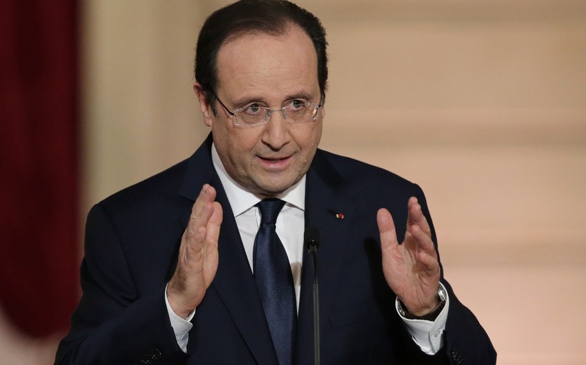 Fransanın prezidenti: Qarabağ məsələsinin həlli üzrə danışıqların uğurla bitməsini arzulayıram