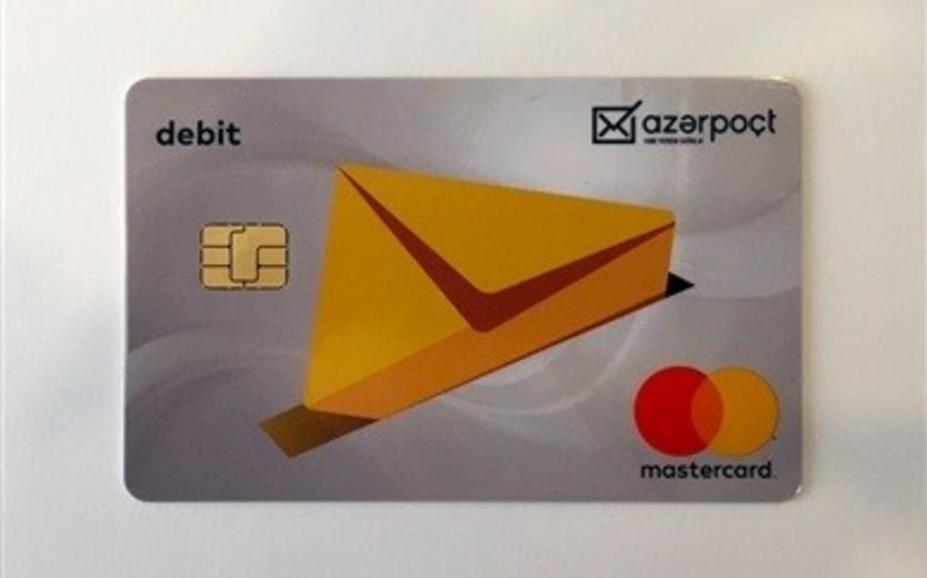 “Azərpoçt” “Debit MasterCard Contactless” funksiyalı kartların emissiyasına başlayıb