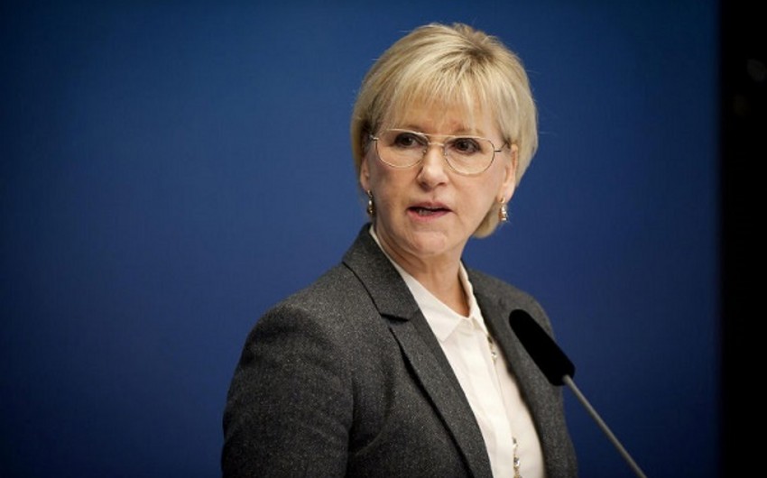 ​Swedish FM: Everything must be done to prevent escalation of Nagorno-Karabakh conflict
