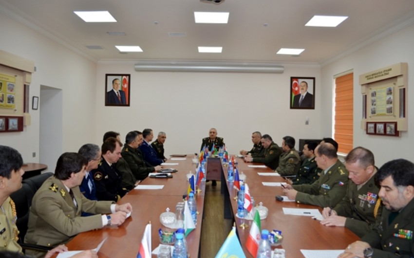 Action plan intended for Azerbaijani military cooperation presented to military attaches