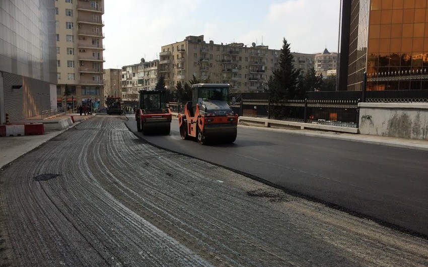 ​На одной из центральных улиц столицы приступили к очередному этапу ремонтных работ