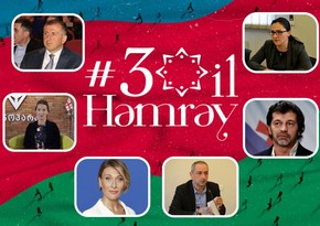 Well-known Georgian politicians congratulate Azerbaijani people on Solidarity Day - VİDEO