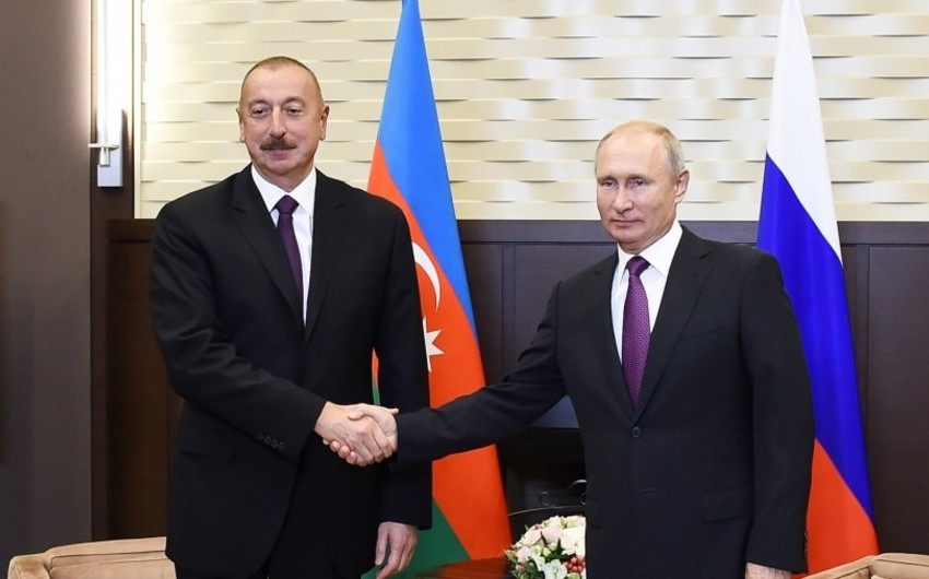 Putin: Azerbaijan plays an important role in addressing topical issues on international agenda