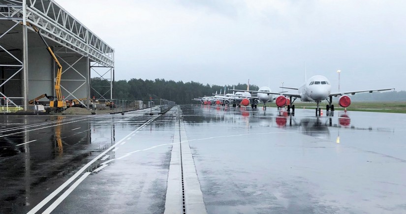 Реконструкция аэропорта Каунаса позволит принимать самые большие военные самолеты