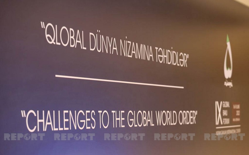 Bakı Forumu: “Qlobal dünya nizamına təhdidlər” mövzusunda panel iclası keçirilib