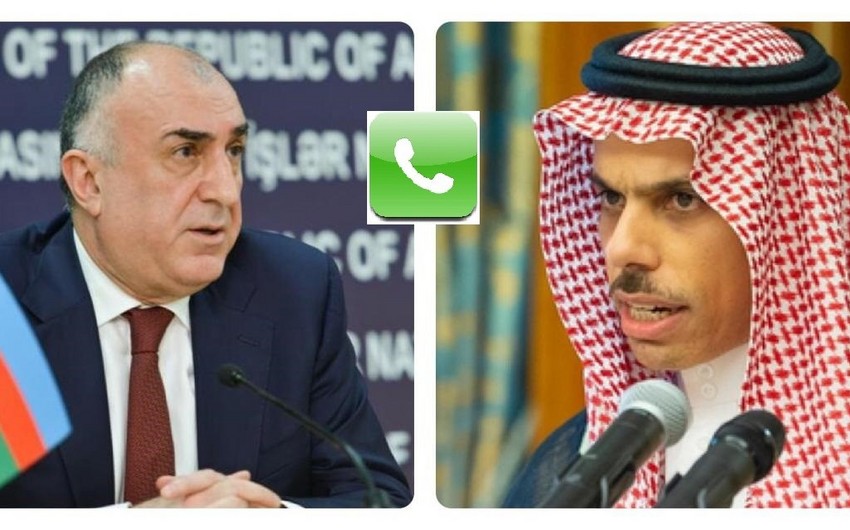 Azerbaijani and Saudi Arabian FMs had telephone conversation