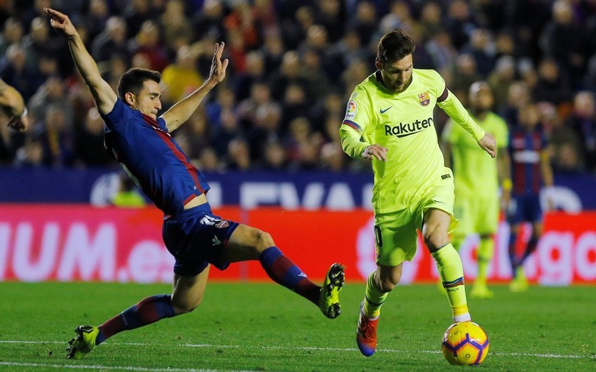 Messi Barselonada 43-cü dəfə het-trik edib