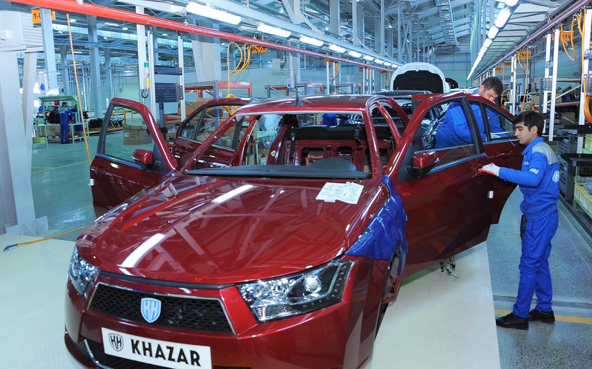 Azərbaycan avtomobil istehsalını 22% azaldıb