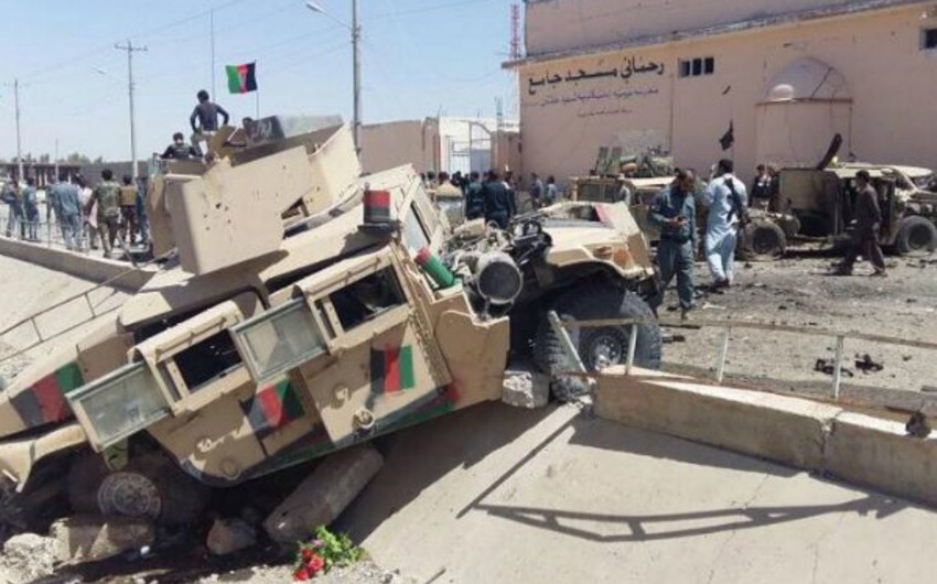 Suicide bomber kills five in southern Afghanistan, 40 wounded