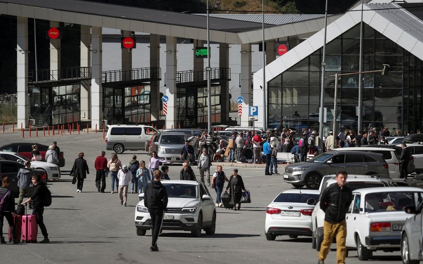 Son iki sutkada Gürcüstana 21 min Rusiya vətəndaşı səfər edib