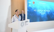 Leyla Əliyeva COP29 çərçivəsində dəniz canlılarına dair panel müzakirələrində iştirak edib