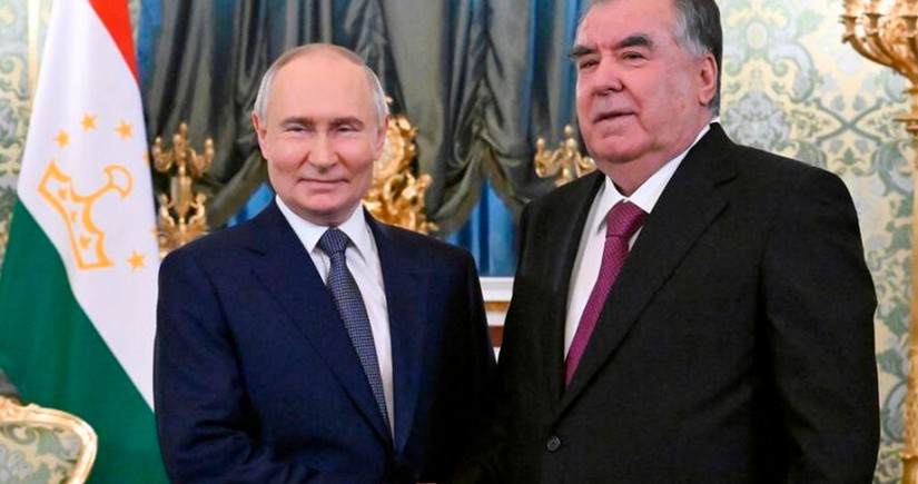 Tacikistan və Rusiya prezidentləri təhlükəsizlik sahəsində əməkdaşlığın intensivləşdirilməsini müzakirə ediblər