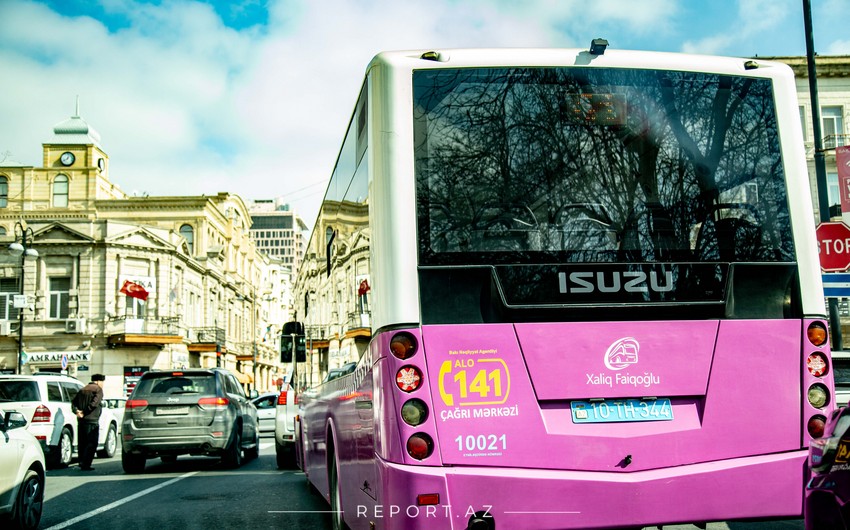 В Баку временно изменятся маршруты шести автобусов 