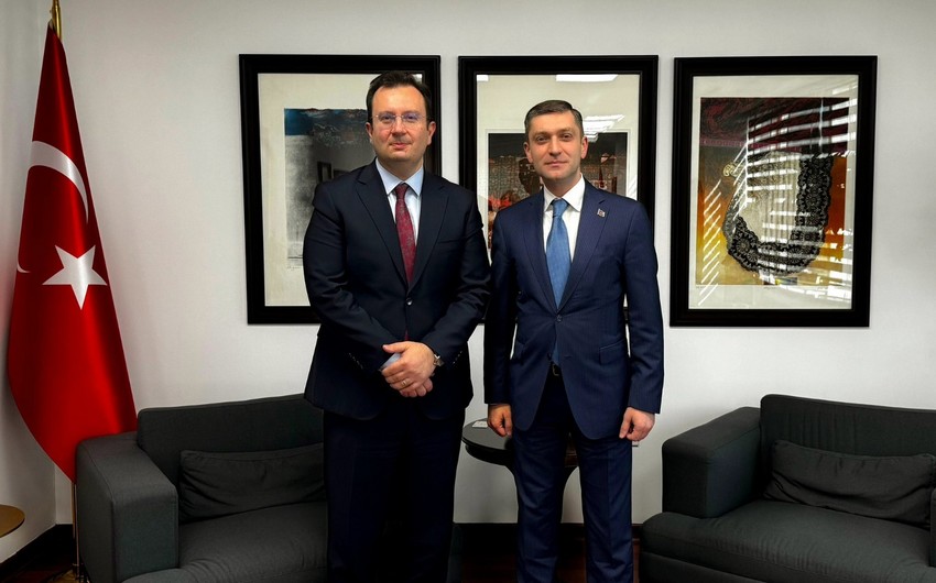 Azerbaijani ambassador meets with Turkish consul general in Iraq’s Erbil