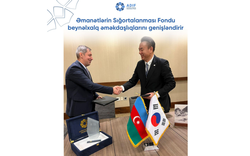 Azerbaijan, South Korea to cooperate in deposit insurance