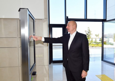 Президент Ильхам Алиев открыл Лянкяранский региональный центр 