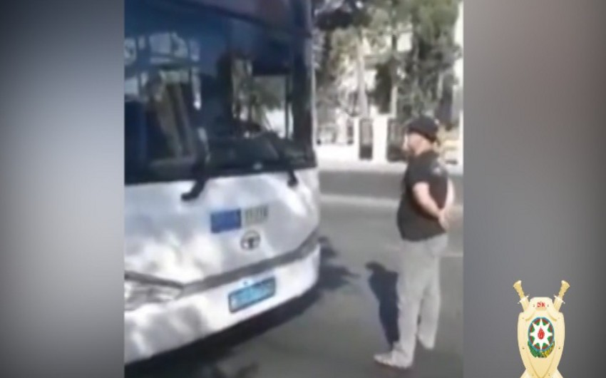 Вынесено решение в отношении лица, угрожавшего в Баку водителям автобусов и пассажирам