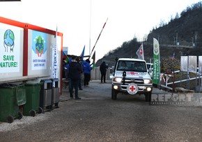 ICRC vehicles move freely from Khankandi toward Lachin - UPDATED