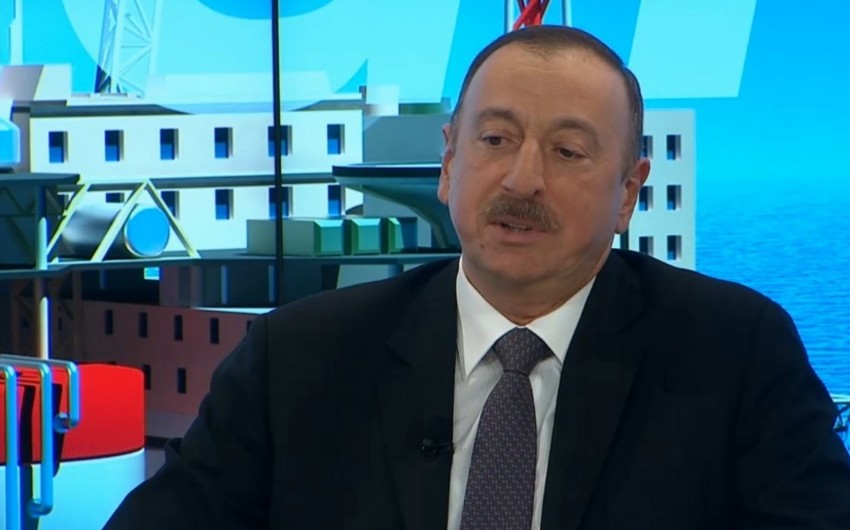 Президент Ильхам Алиев принял участие в сессии на тему Новый энергетический баланс Давосского форума - ФОТО