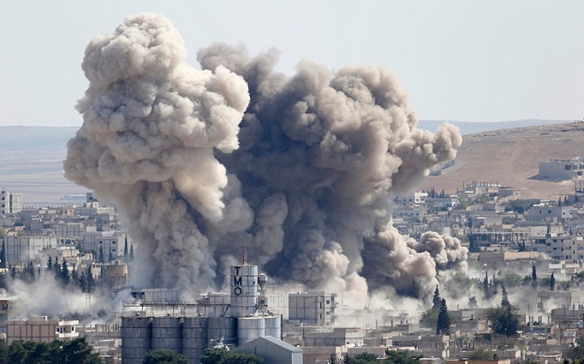 ​Suriyada aviazərbələr nəticəsində 40 İŞİD silahlısı zərərsizləşdirilib