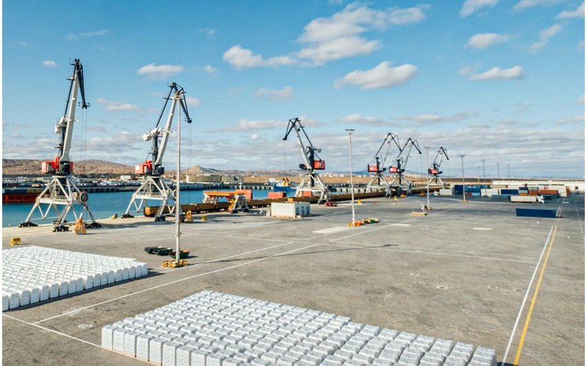 Baku port: Cargo handling in Kazakhstan direction steadily growing