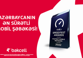 “Bakcell” Azərbaycanın ən sürətli mobil şəbəkəsidir