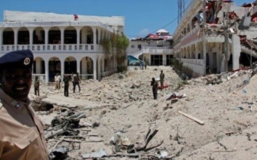 Explosion heard near Somalia's presidential palace