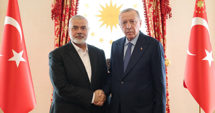 Эрдоган обсудил с главой политбюро ХАМАС решение согласиться на перемирие в Газе