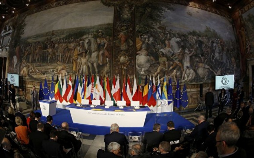 EU member states signed Rome Declaration on priorities of Union