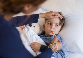 Вирус у детей в  Азербайджане - обычный грипп