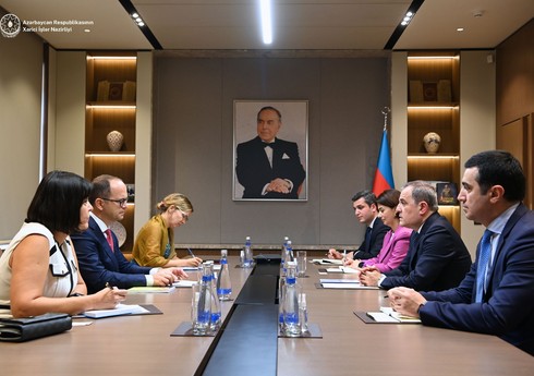 Джейхун Байрамов встретился с главой миссии БДИПЧ ОБСЕ по наблюдению за выборами