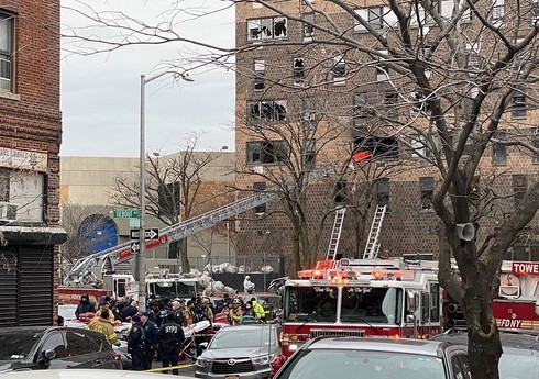 Пожар в жилом доме в Нью-Йорке, погибли 19 человек
