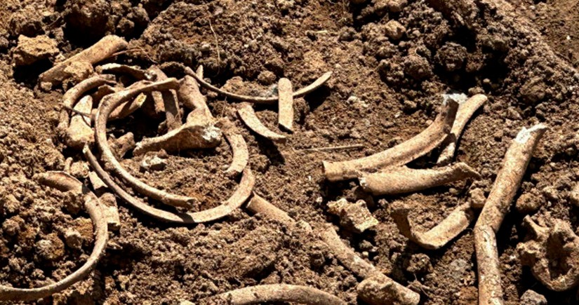 Human bone fragments found in liberated Malibeyli village