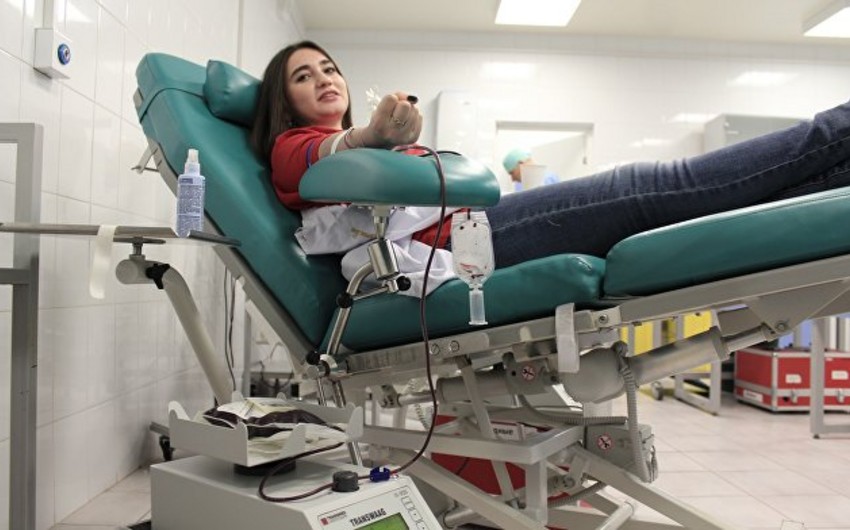 В Москве по инициативе Лейлы Алиевой прошла донорская акция У крови нет нации - ФОТО