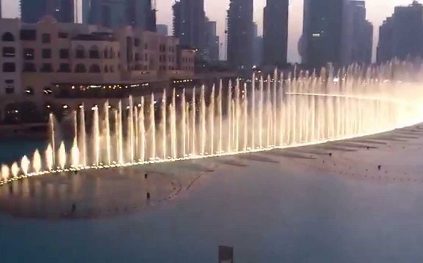 В Дубае откроется самый большой в мире танцующий фонтан