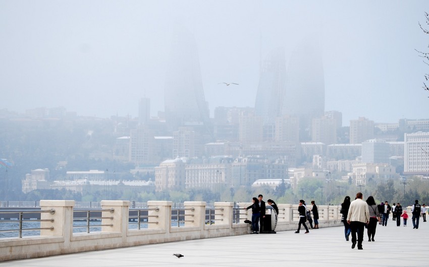 Ministry: Amount of dust in Baku is 32% higher than sanitary norm - UPDATED