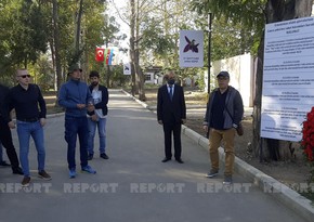 Ukrainian journalists visit Ganja