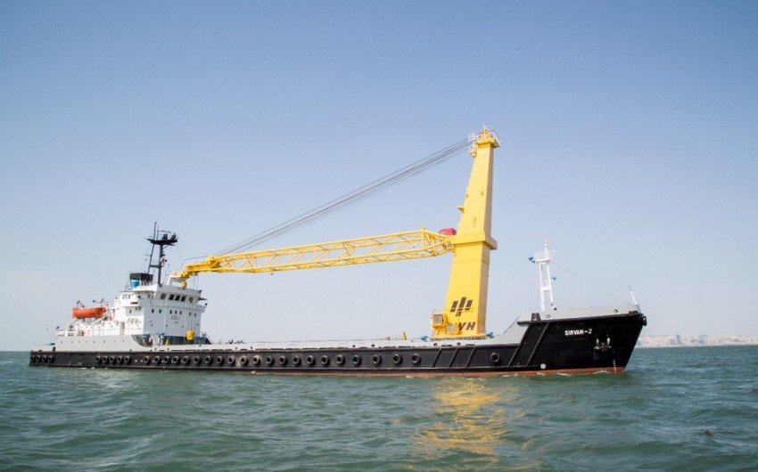 Overhaul of Azerbaijan's Shirvan 2 crane ship completed