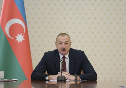 Ильхам Алиев: Азербайджан обладает крупнейшим торговым флотом на Каспии