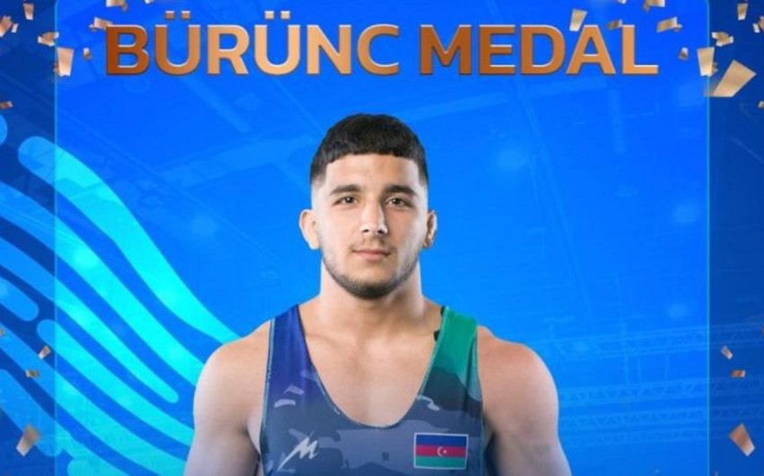 Azərbaycan güləşçisi dünya çempionatında bürünc medal qazanıb