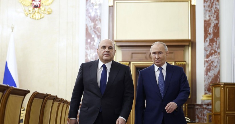 Путин встретился с Мишустиным перед рассмотрением кандидатуры премьера в Госдуме