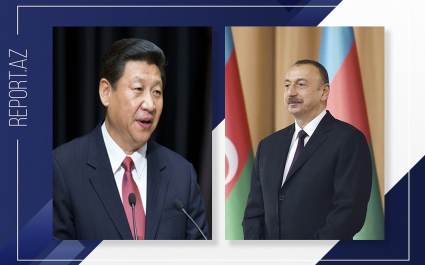 Глава Китая направил письмо президенту Азербайджана