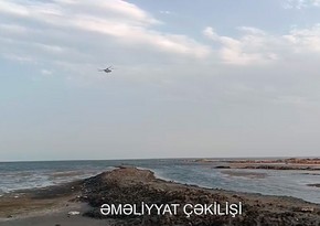 Dənizdə bir nəfər batıb, axtarışa helikopterlər cəlb olunub