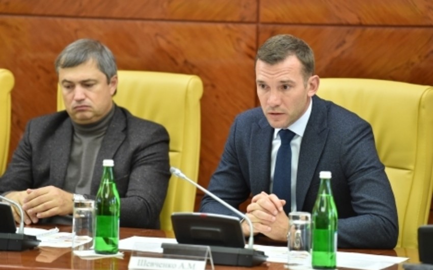 Ukrayna millisinin baş məşqçisi Andrey Şevçenkonun müqaviləsinin müddəti uzadılıb